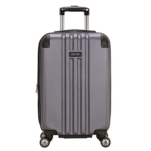 Kenneth Cole Reaction Reverb 20" Carry-On Expandable Luggage Lightweight Hardside 8-Wheel Spinner Travel Suitcase Bag, Smokey Purple, inch