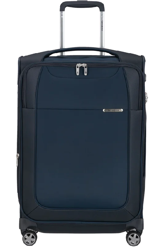 D'LITE 63cm Spinner Expandable (4 wheels) - Midnight Blue