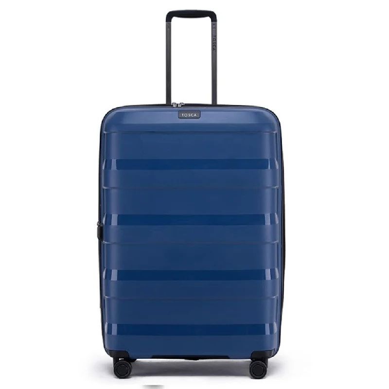 Tosca Comet Large 75cm Hardsided Expander Suitcase - Stormy Blue