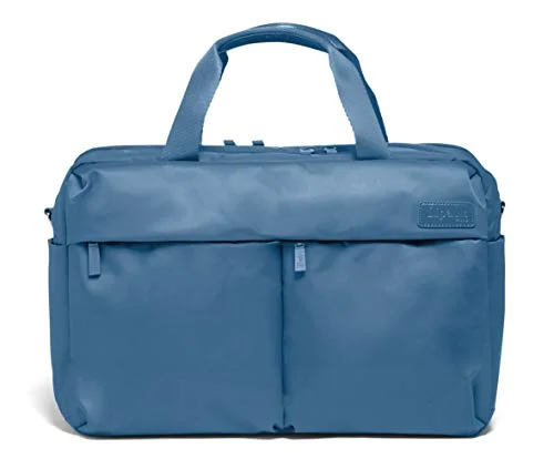 Lipault - City Plume 24H Bag - Top Handle Shoulder Overnight Travel Weekender Duffel Luggage for Women - Steel Blue