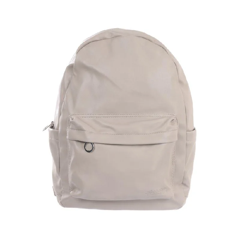 ARCHETYPE Millie Sheep Skin PU Backpack Mid Light Grey