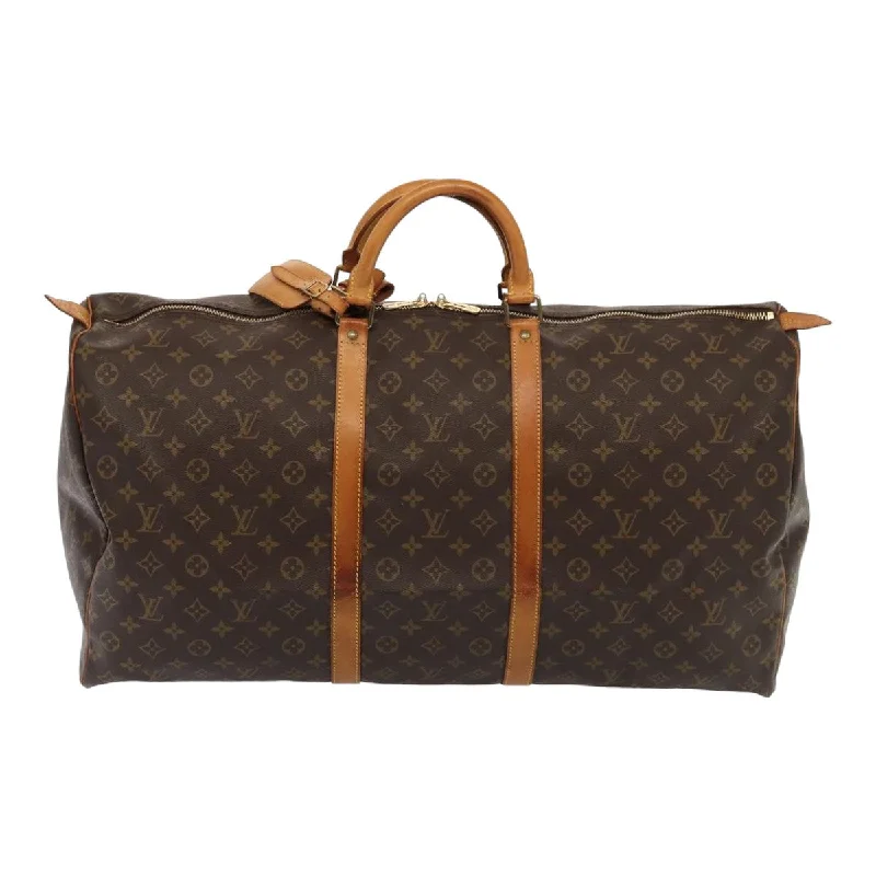 Louis Vuitton Keepall 60  Canvas Travel Bag (Pre-Owned)