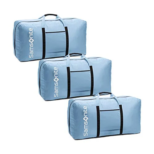 Samsonite Tote-A-Ton 32.5-Inch Duffel (Aqua Blue, 3-Pack)