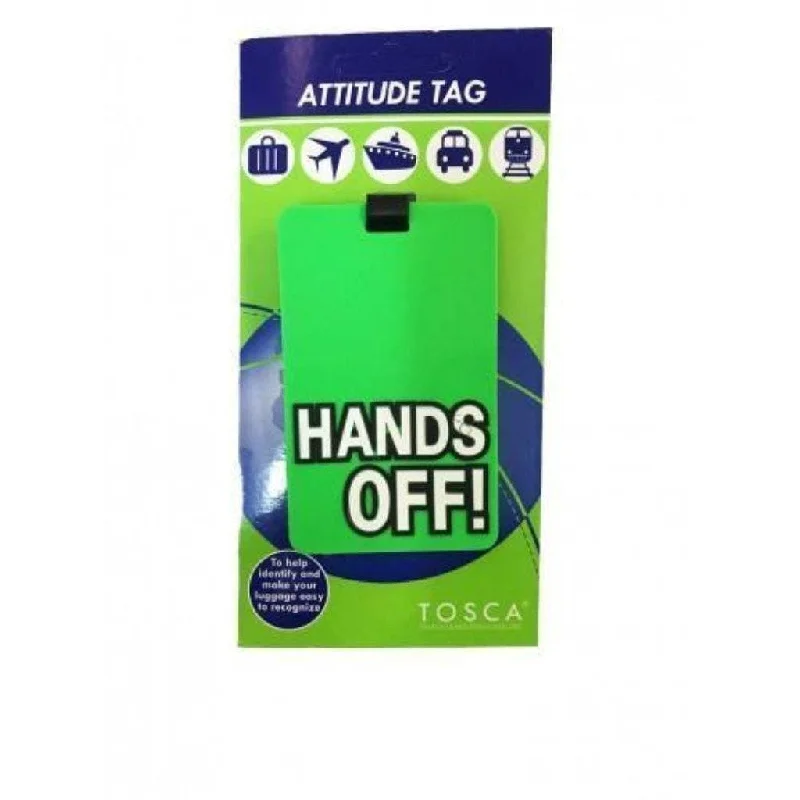 Luggage Tag - Hands Off