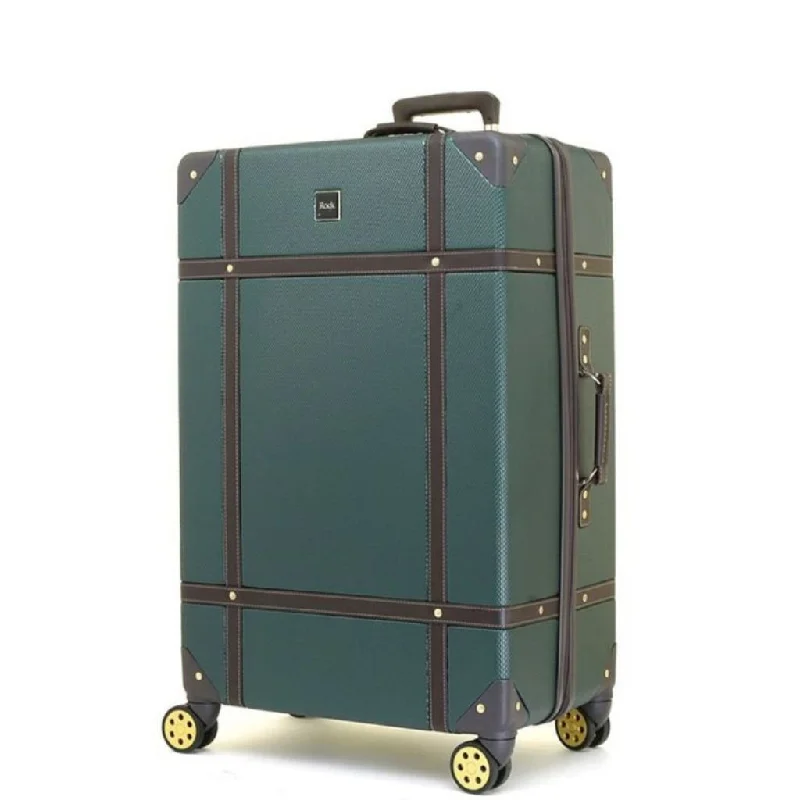 Rock Vintage 78cm Large Hardsided Luggage - Green