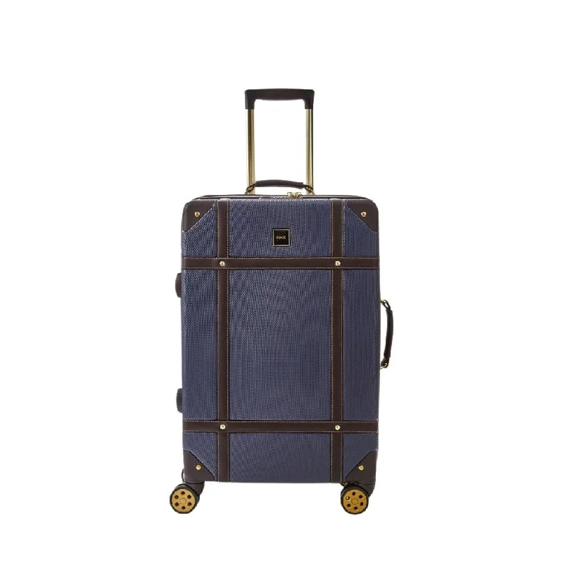 Rock Vintage 67cm Medium Hardsided Luggage - Navy