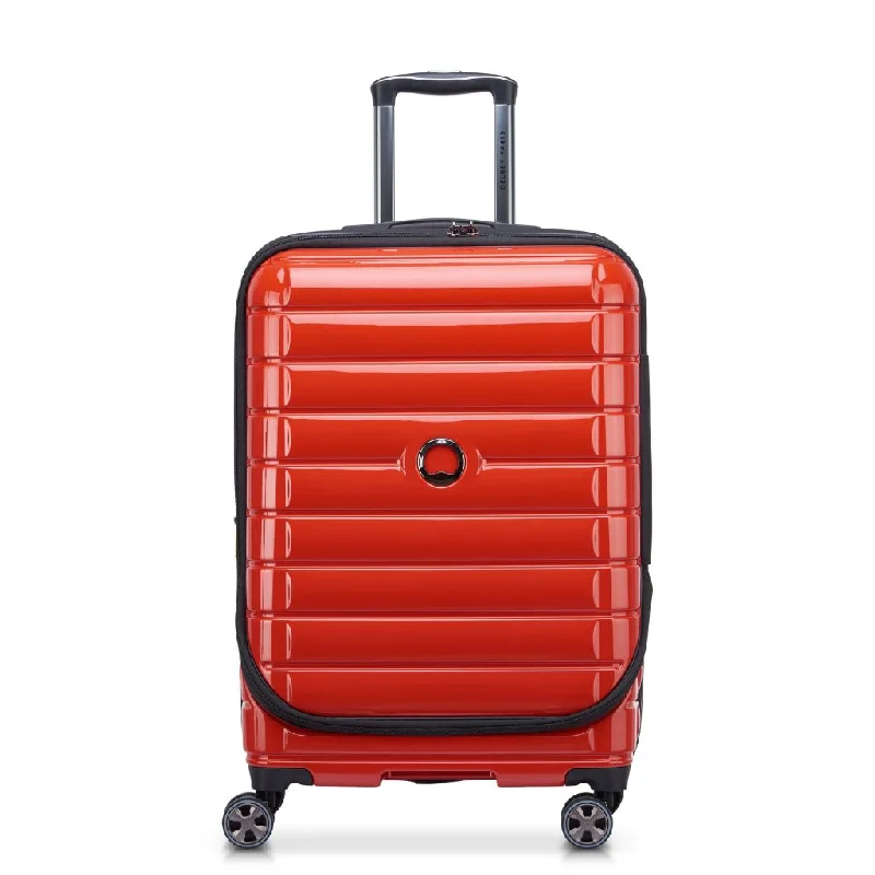 Delsey Shadow 66cm Top Loader Medium Luggage - Red