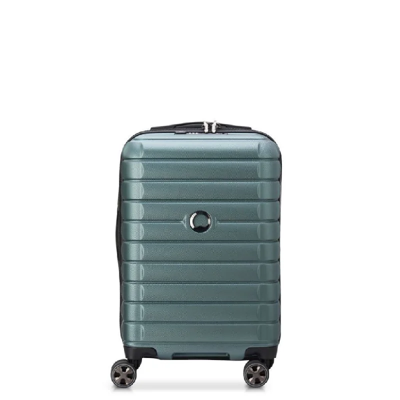 Delsey Shadow 55cm Expandable Carry On Luggage - Green