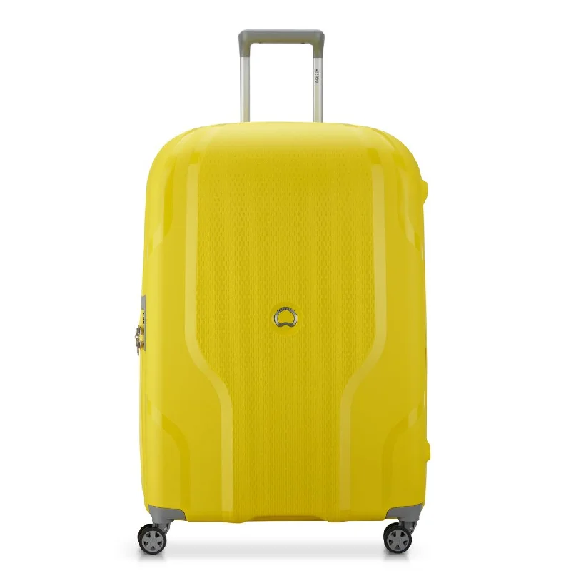 Delsey Clavel 76cm Medium Hardsided Spinner Luggage - Yellow