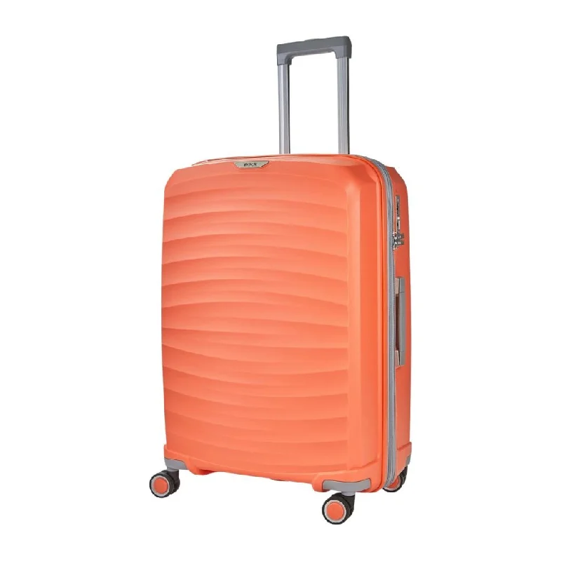 Rock Sunwave 66cm Medium Expander Hardsided Luggage - Peach