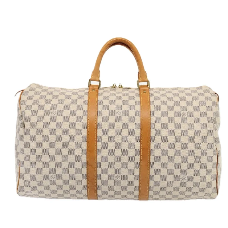 Louis Vuitton Keepall 50  Canvas Travel Bag (Pre-Owned)