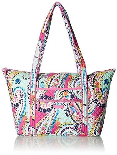 Vera Bradley Iconic Miller Travel Bag, Signature Cotton, Wildflower Paisley