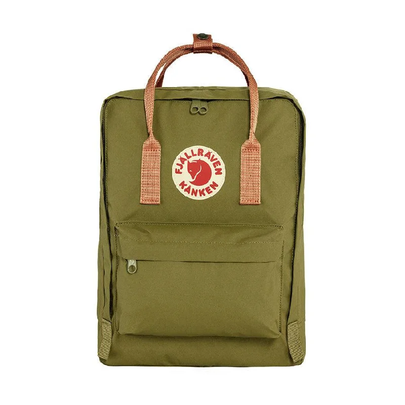 FJALLRAVEN SS23 Kanken Backpack-F.Green-Peach Sand