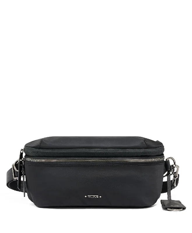 Voyageur Cary Convertible Waistpack - Black/Gunmetal