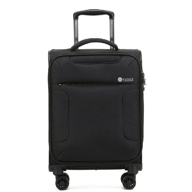 Tosca So lite 3.0 Carry On Softsided Spinner Suitcase - Black