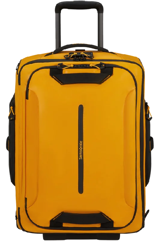 ECODIVER Duffle with wheels 55cm backpack - Yellow