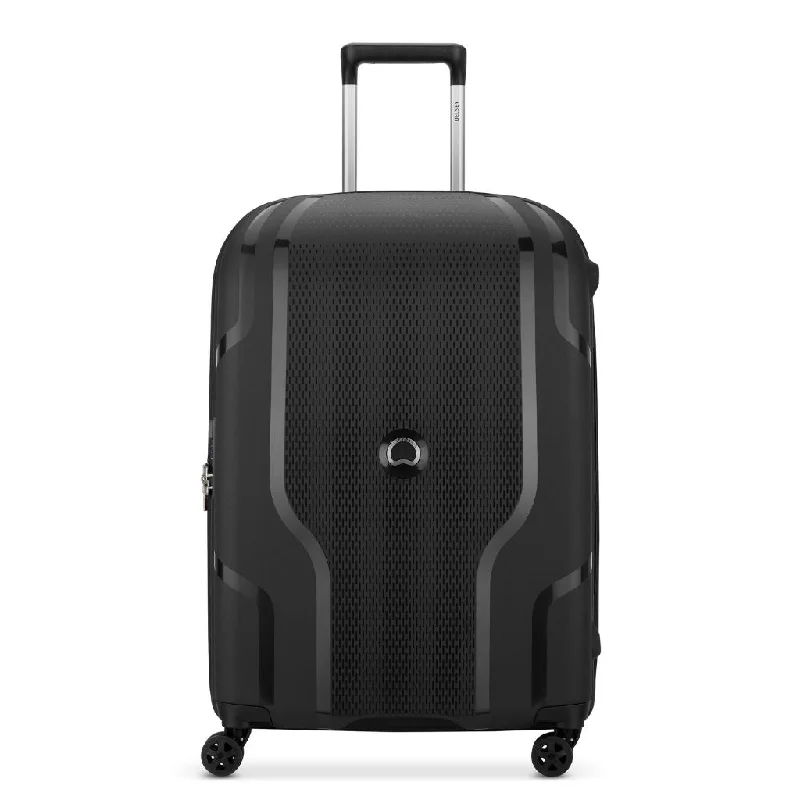 Delsey Clavel MR 71cm Medium Hardsided Spinner Luggage - Black