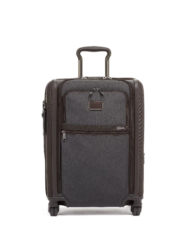 Tumi Alpha 3 Continental Dual Access 4 Wheeled Carry-On 117172-1009 Anthracite