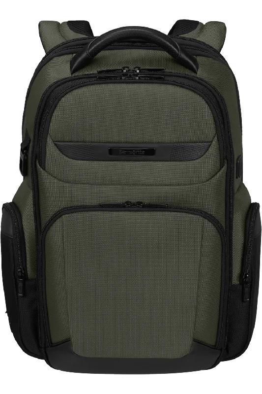 PRO-DLX 6 Backpack Expandable 15.6" - Green