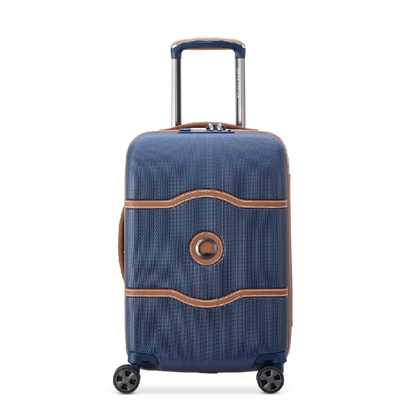 Delsey Chatelet Air 2.0 55cm Carry On Luggage - Navy Blue