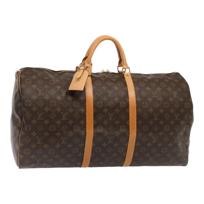 Louis Vuitton Keepall 60  Canvas Travel Bag (Pre-Owned)