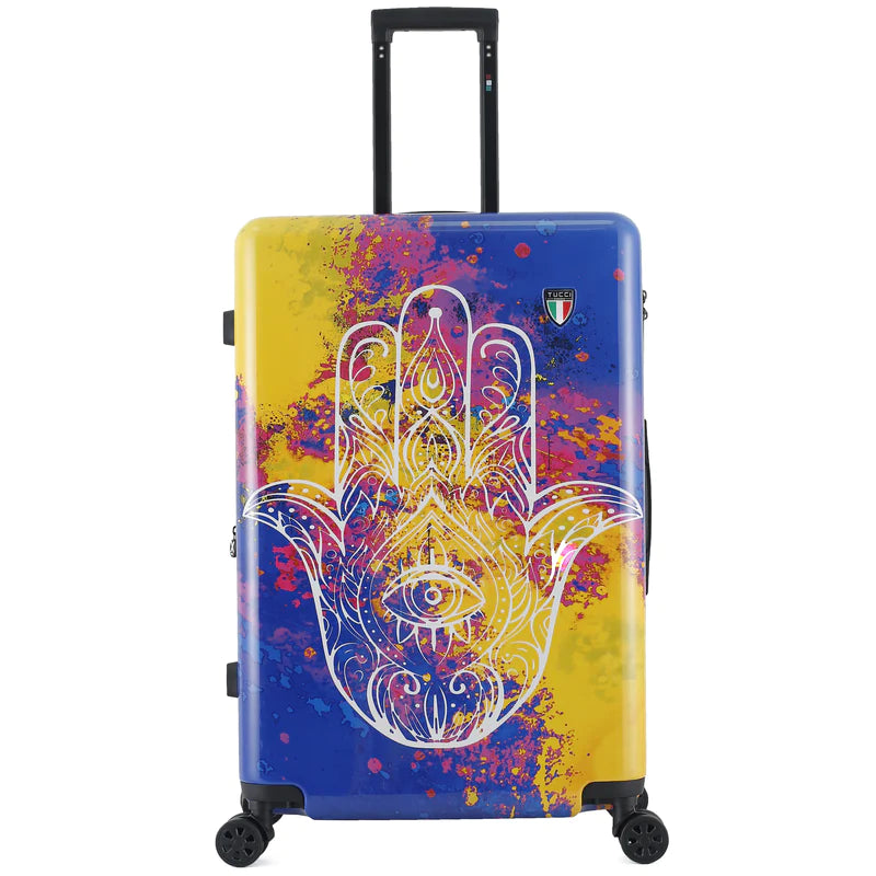 Tucci Exotic Hamsa 28" Hardside Luggage