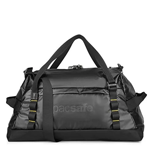 Pacsafe Dry Lite 40 Liter Anti Theft Duffel, Black