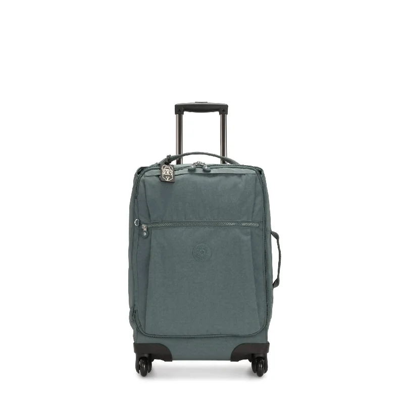 Kipling Unisex-Adult's Darcey Carry-On Wheeled Luggage, Light Aloe