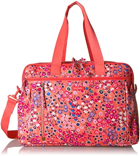 Vera Bradley Women'S Lighten Up Weekender Travel Bag, Coral Meadow